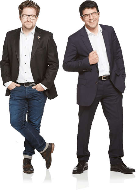 Sagen Sie uns Ihre Meinung und nehmen Sie an unserer Zufriedenheitsumfrage teil! Frank und Christian Tannek